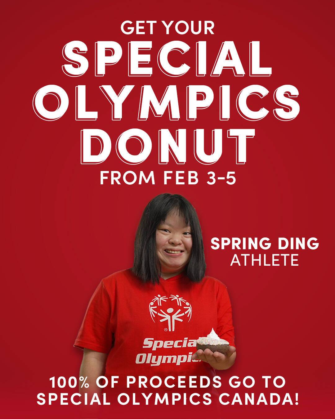 News > Tim Hortons Special Olympics ChooseToInclude Donut Campaign